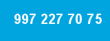 997 227 70 75 997 227 70 75